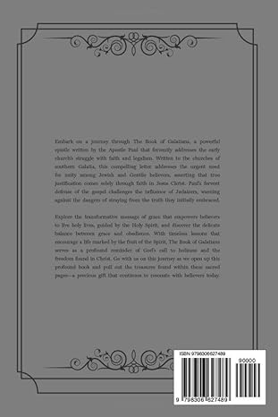 Galatians A Comprehensive Study By Zach Hammond And Jacob Sullivan