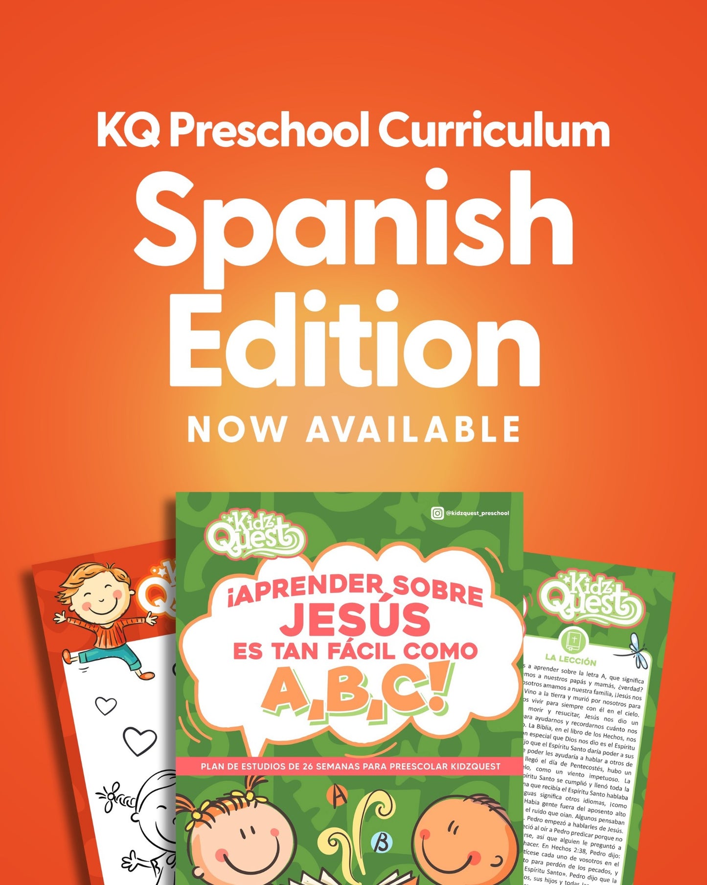 Learning About Jesus is as Easy as A,B,C! By FAC KidzQuest Collaboration Team