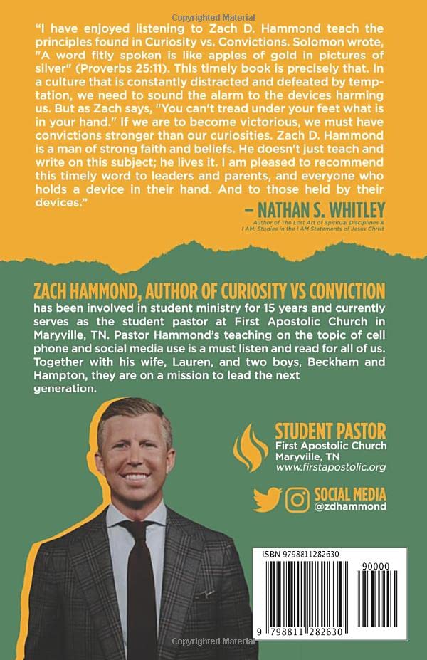 Curiosity VS Conviction by Zach Hammond (English and Español)