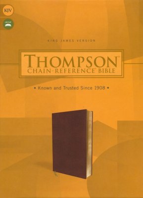 KJV Thompson Chain-Reference Bible--soft leather-look
