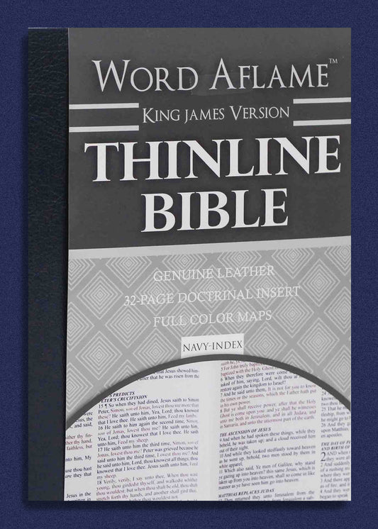 Word Of Flame Thin Line Bible With Index