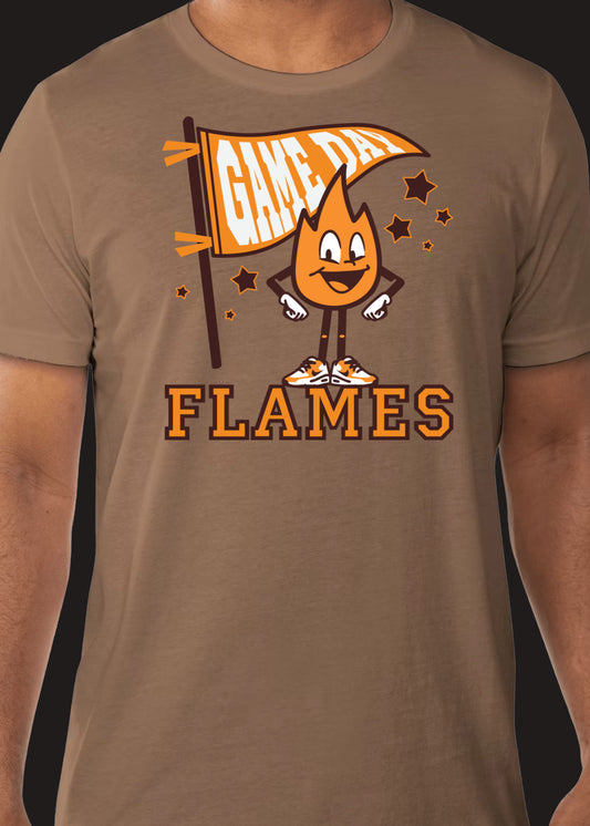 ACA "Game Day" Flamoji Short Sleeve T-Shirt