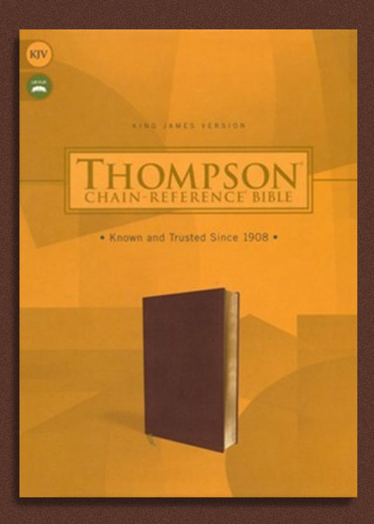 KJV Thompson Chain-Reference Bible--soft leather-look