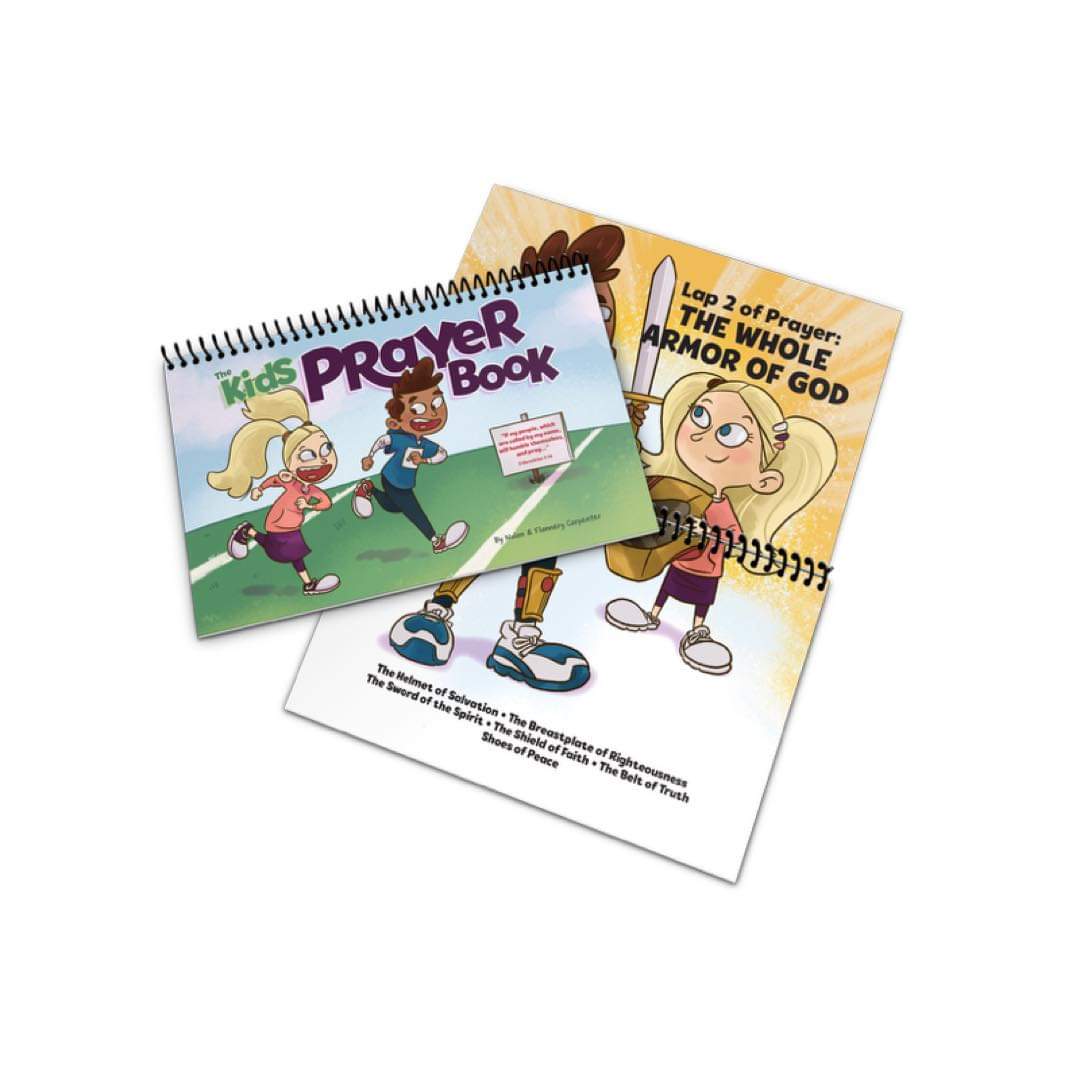 The Kids Prayer Book by Nolan & Flannery Carpenter (Available in English and Español)