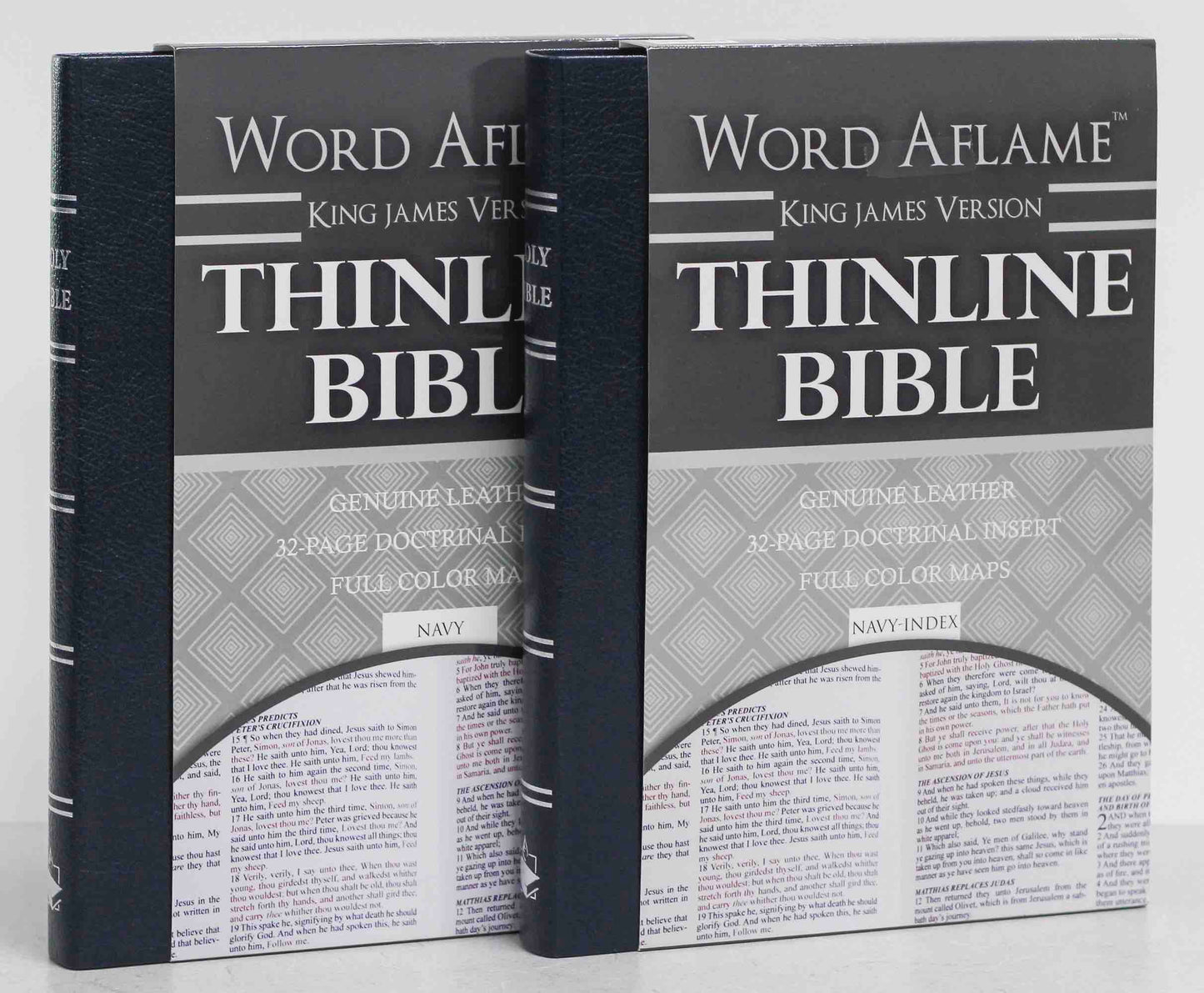 Word Of Flame Thin Line Bible With Index