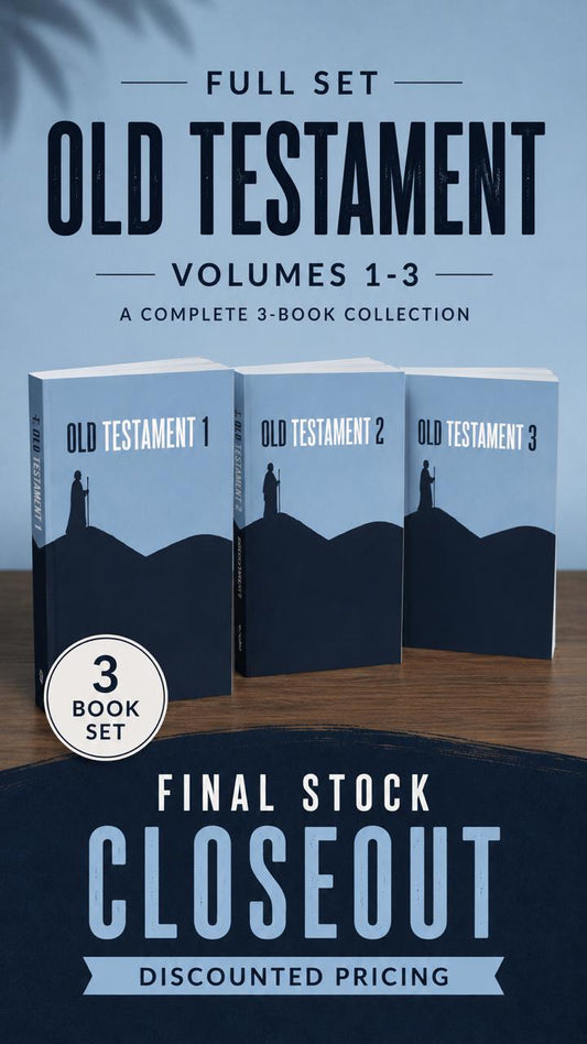 Old Testament Series - 3 Book Set