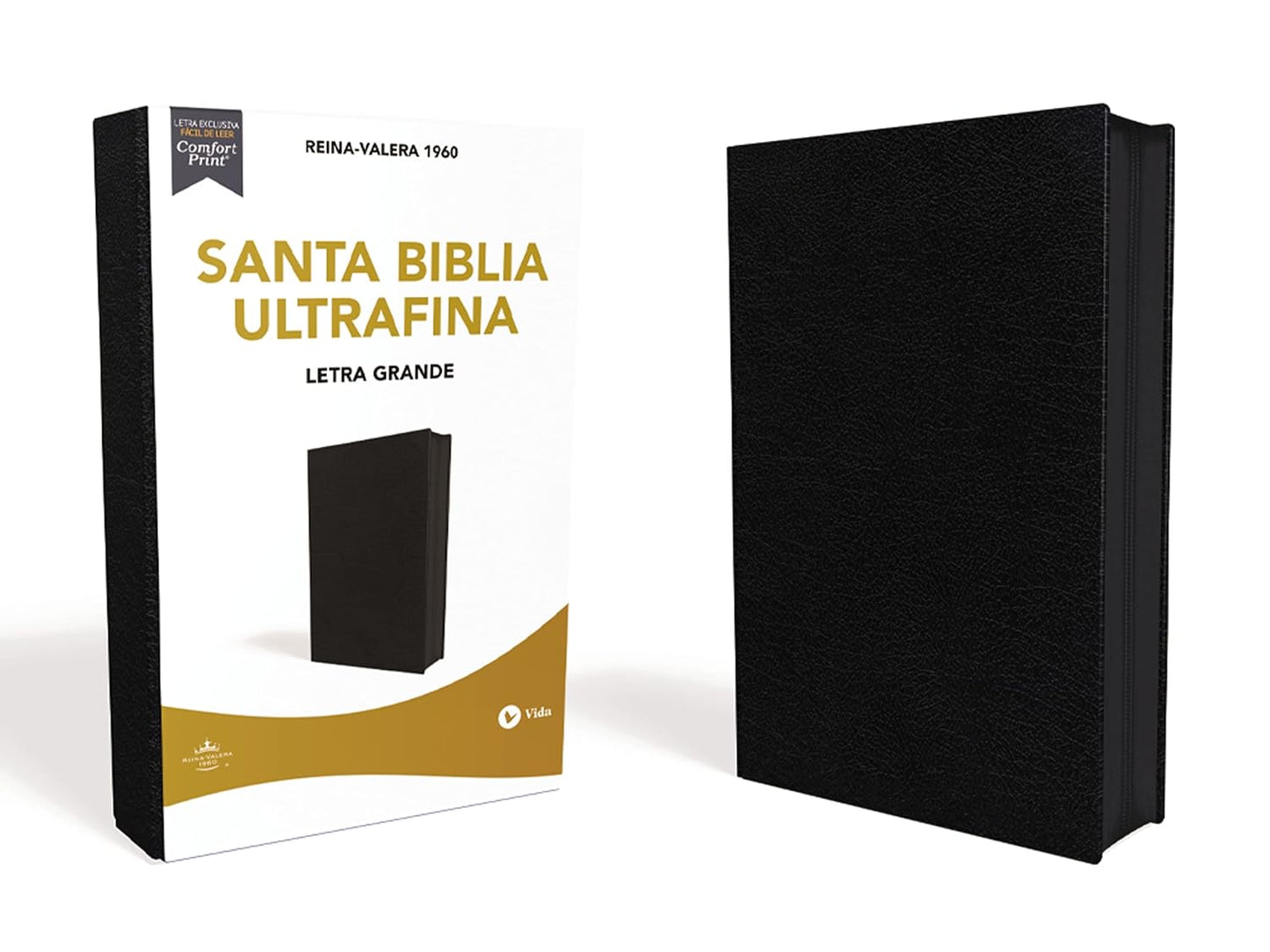 Santa Biblia Ultrafina Letra Grande W/Zipper