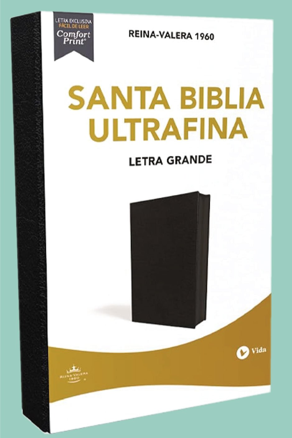 Santa Biblia Ultrafina Letra Grande W/Zipper