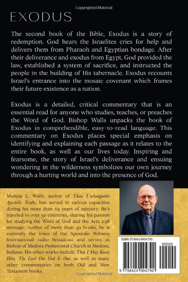 Exodus (The Old Testament Commentaries) by M.L. Walls