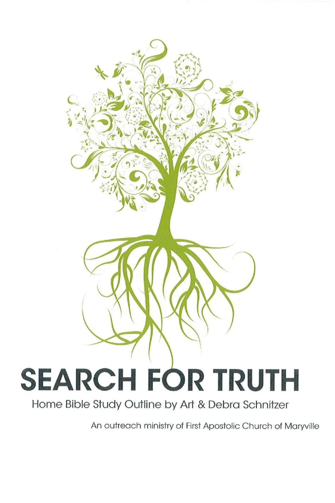 Search For Truth Bible Study Outline and Study Guide - by Art and Debra Schnitzer